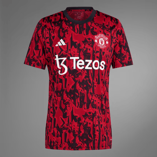 Manchester United Pre-Match Jersey with Shorts