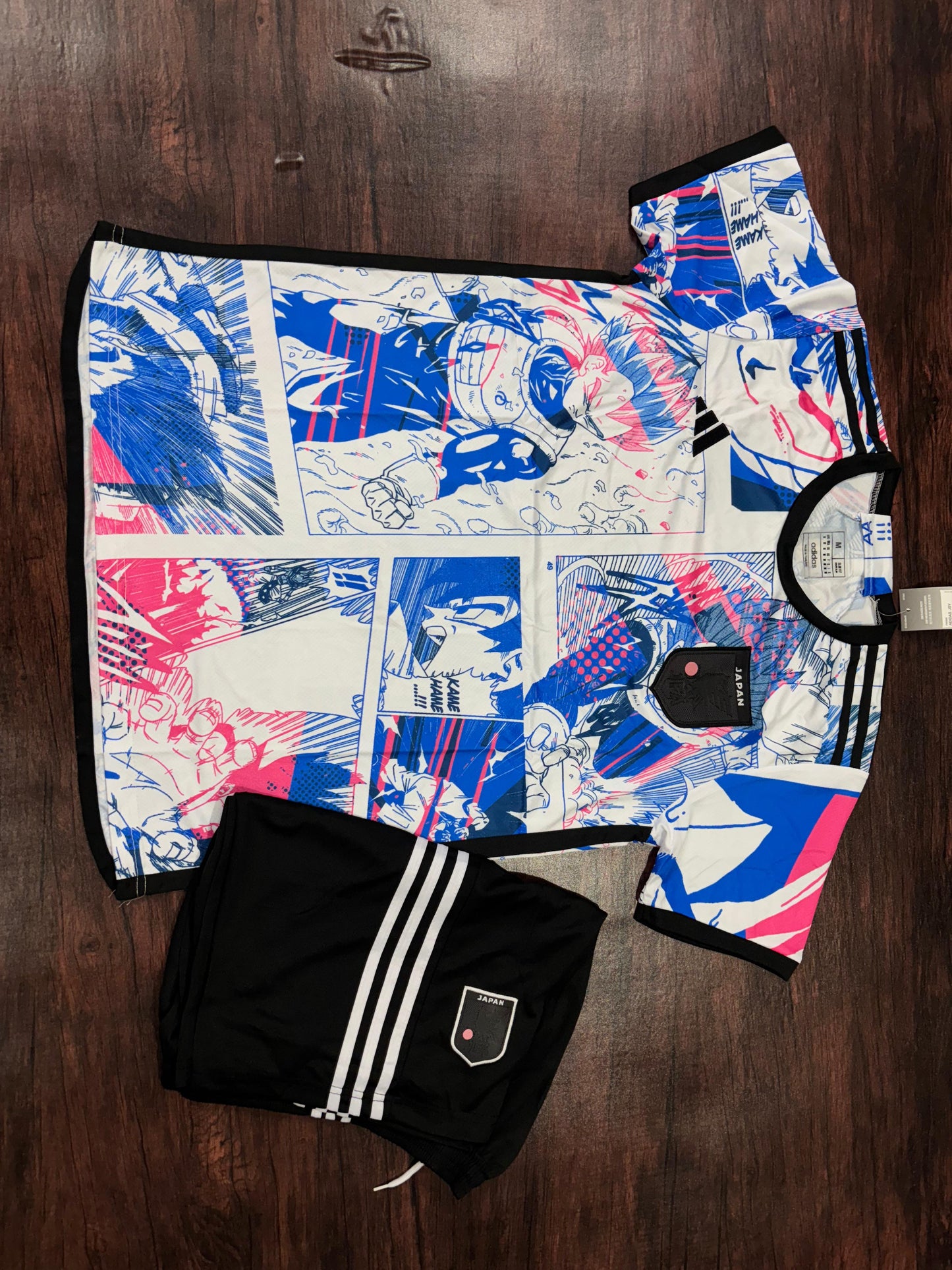 Japan X Vegeta Special Edition Football Jersey with Shorts