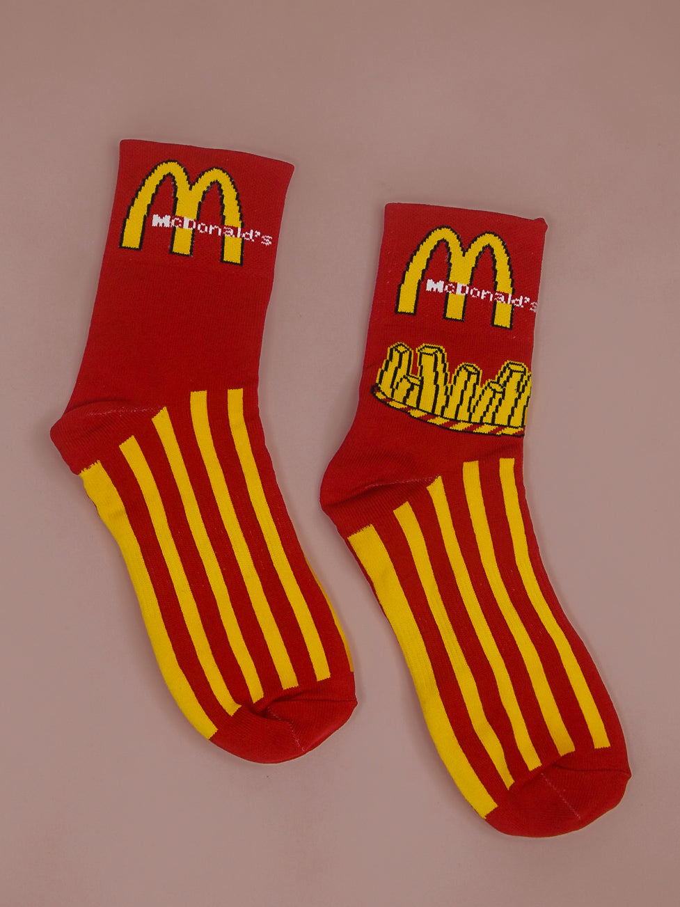 McDonald's Unisex Crew Socks (Red)