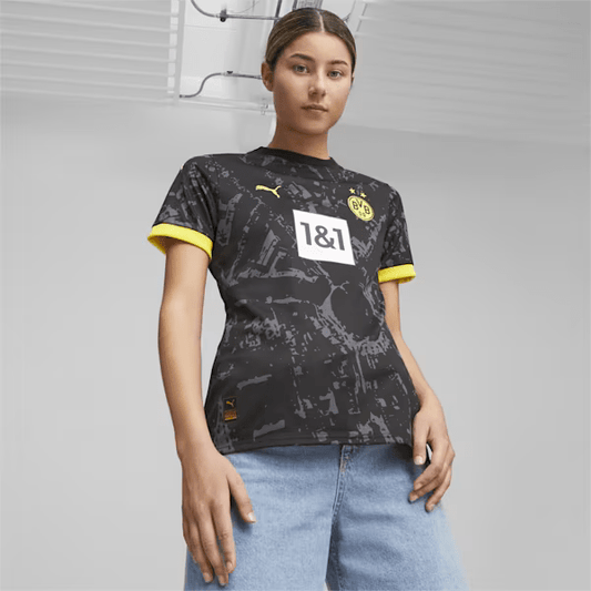 Borussia Dortmund 23/24 Away Jersey with Shorts