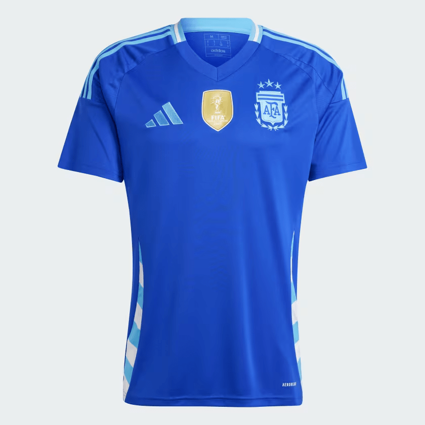 Argentina 2024 Away Authentic Jersey without FIFA Patch & with Shorts
