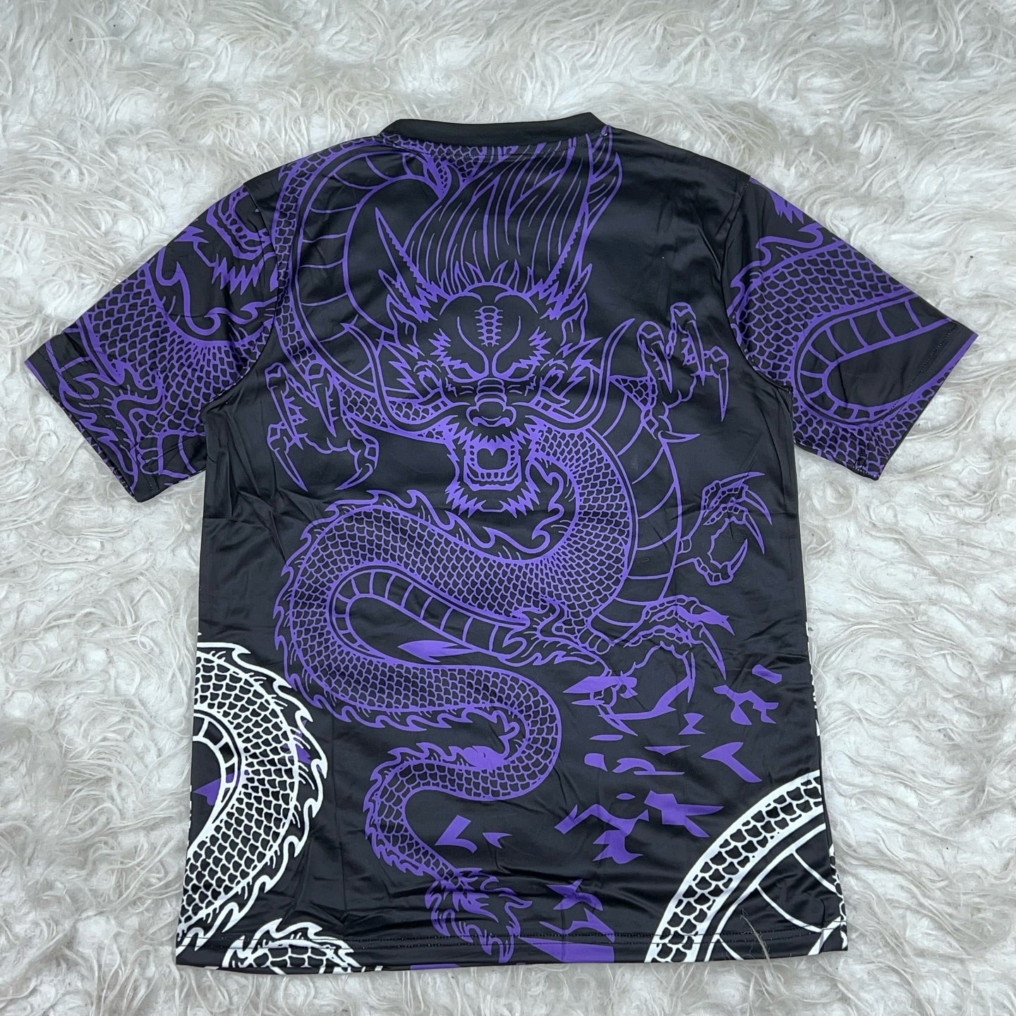 Real Madrid Purple Dragon Jersey with Shorts
