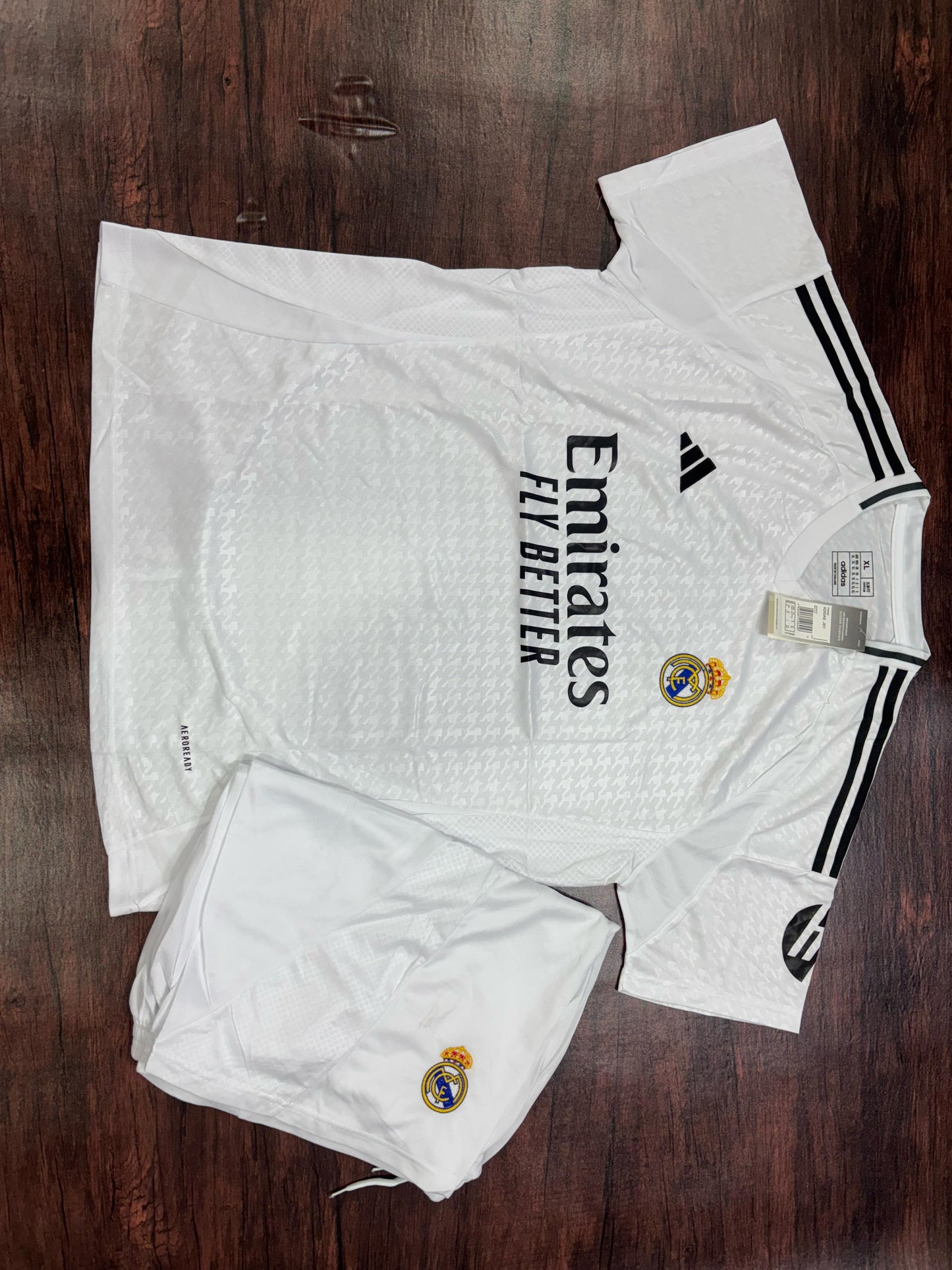 Real Madrid 24/25 Home Jersey with Shorts