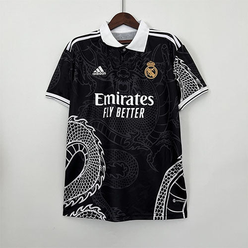 Real Madrid Black Dragon Edition Jersey with Shorts