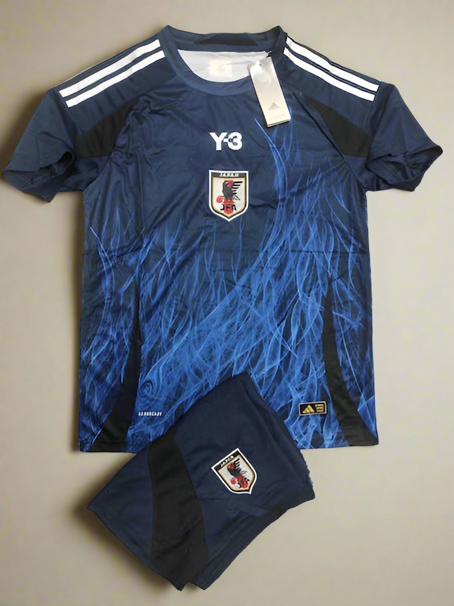 Japan Y3 24/25 Home Football Jersey with Shorts