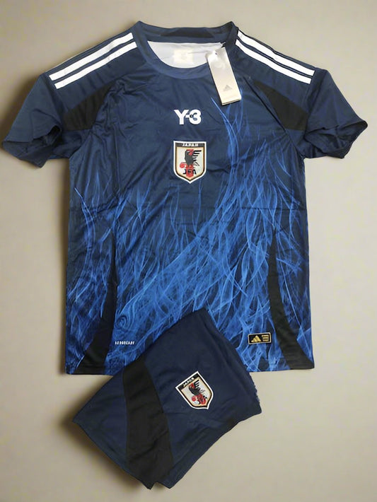 Japan Y3 24/25 Home Football Jersey with Shorts