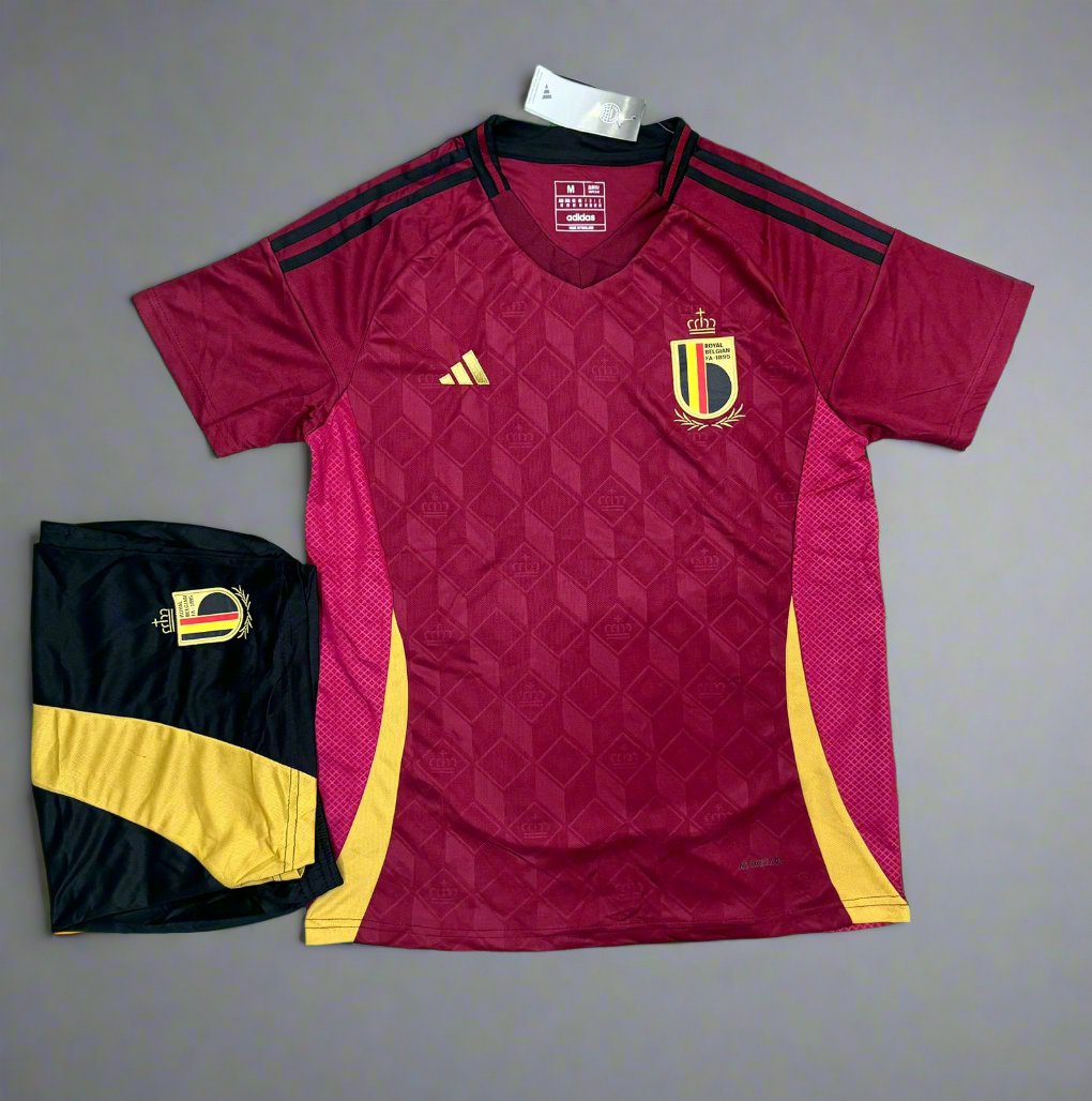Belgium 24 Home Jersey with Shorts