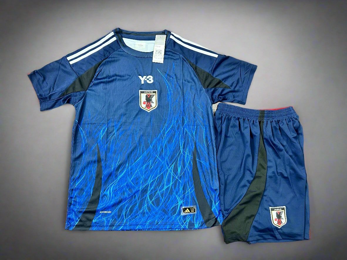 Japan Y3 24/25 Home Football Jersey with Shorts