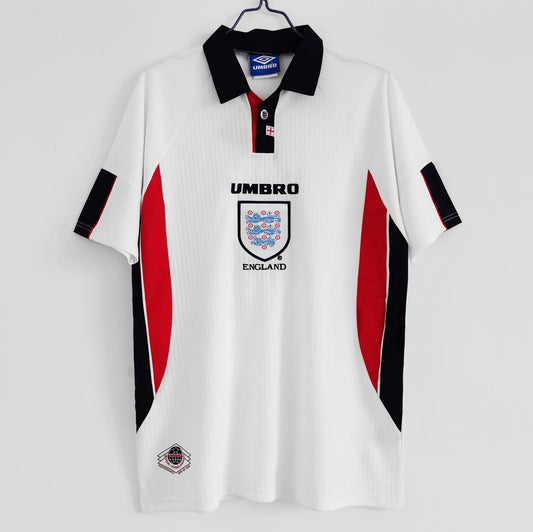 England 1998 World Cup Umbro Home Retro Jersey Premium Quality without Shorts