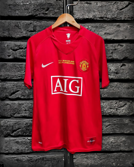 Manchester United Final Moscow 2008 21st May-LUZHNIKI STADIUM Edition Jersey with Shorts