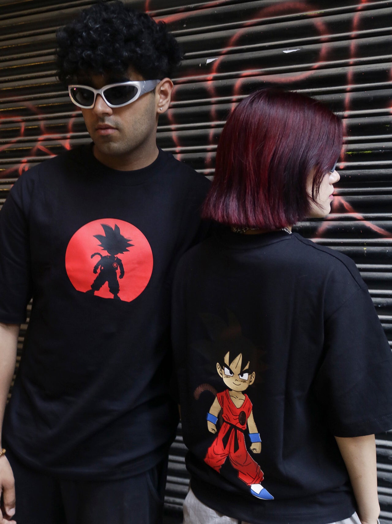 Goku Oversized 100% Cotton Printed Unisex T-Shirt