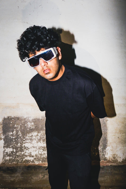 Vantblack Oversized 100% Cotton Solid Unisex T-Shirt