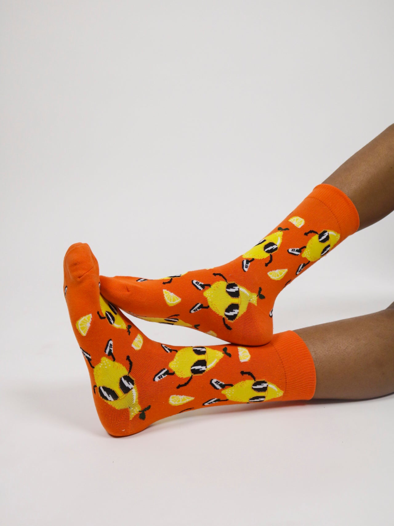 Lemon Unisex Crew Socks