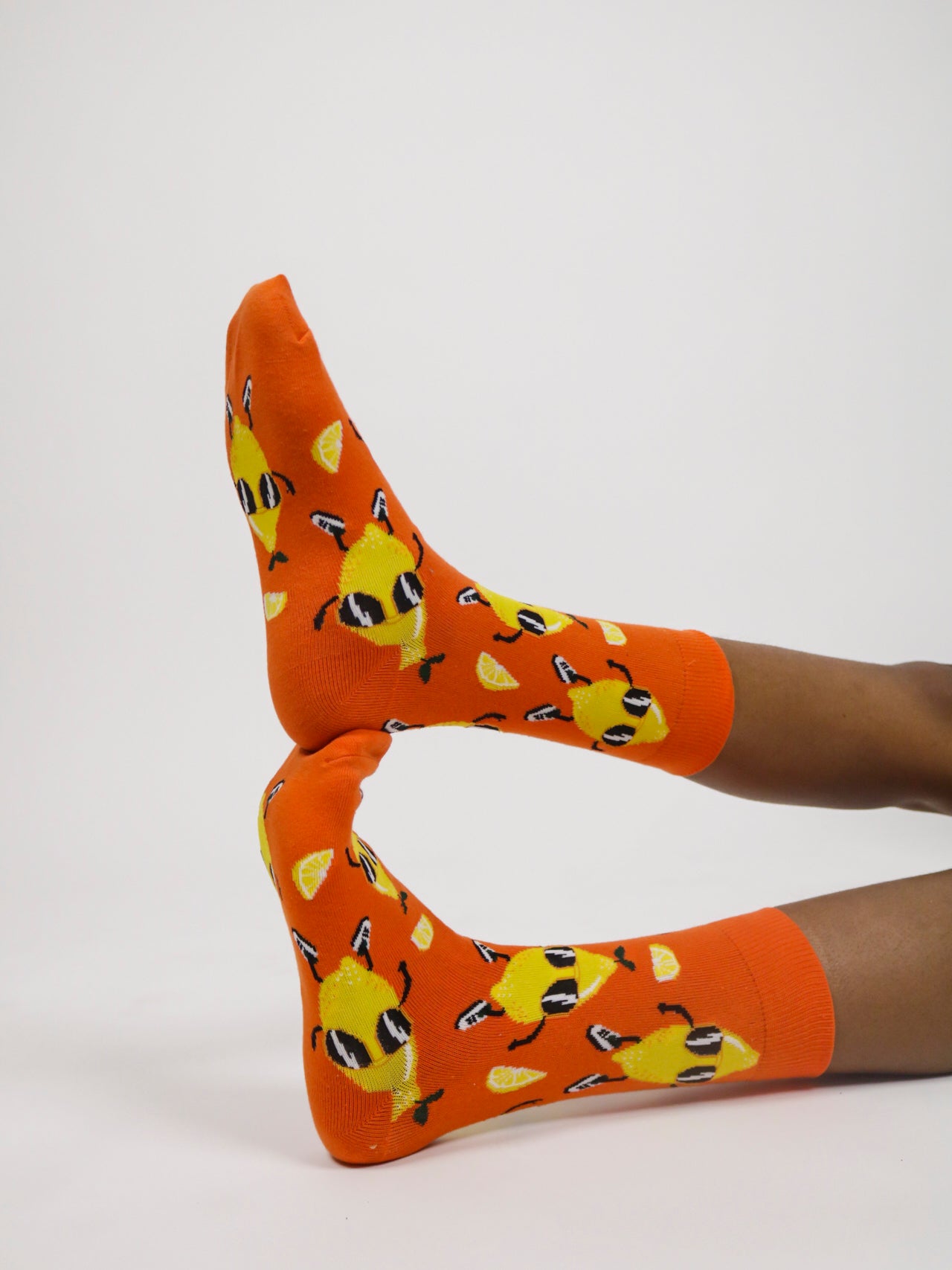 Lemon Unisex Crew Socks