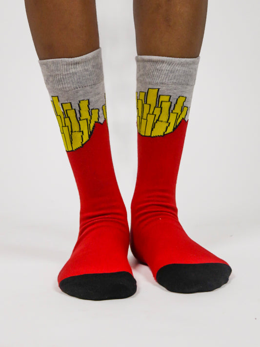 French Fries Unisex Crew Socks