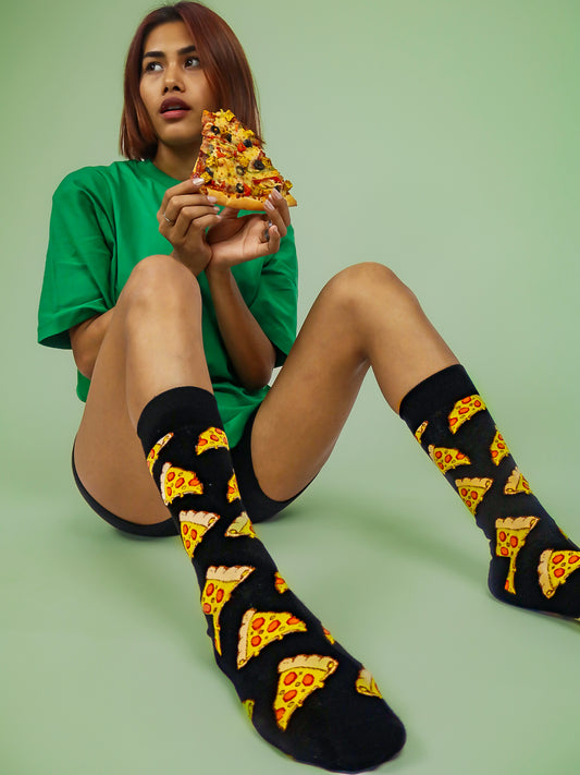 Pizza Unisex Crew Socks