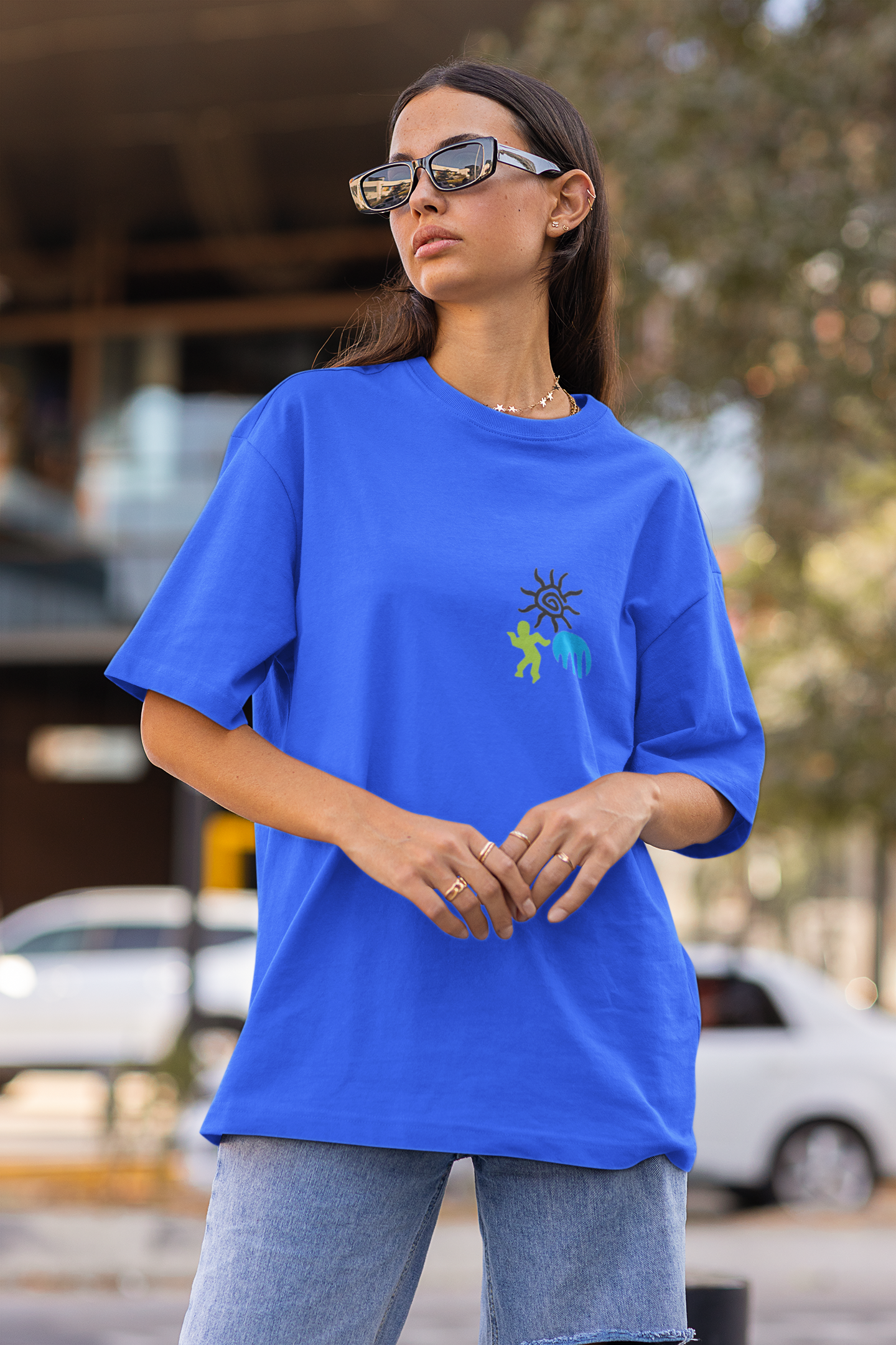 Rituals Of The Spirit Oversized 100% Cotton Printed Unisex T-Shirt