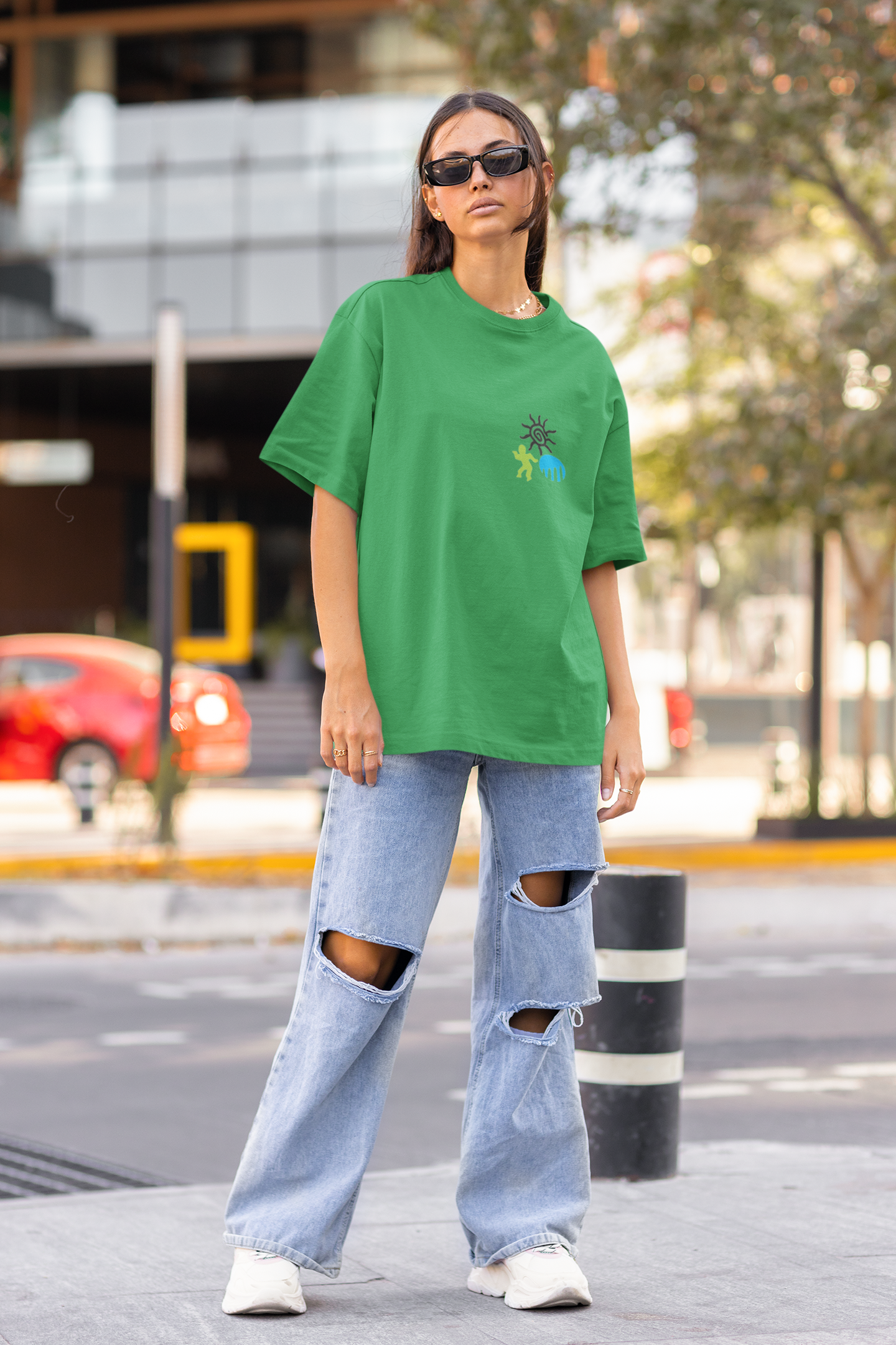 Rituals Of The Spirit Oversized 100% Cotton Printed Unisex T-Shirt