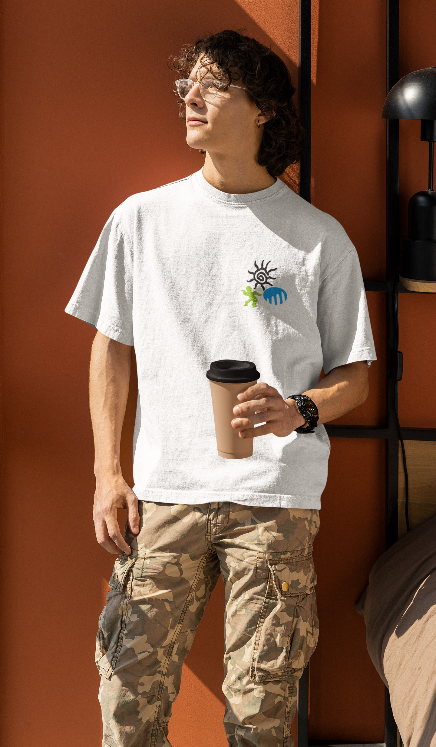 Rituals Of The Spirit Oversized 100% Cotton Printed Unisex T-Shirt
